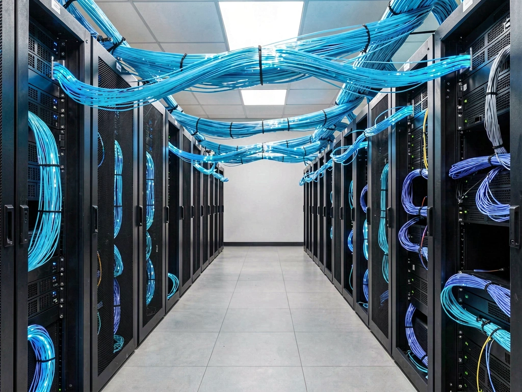 Enterprise data center infrastructure representing back-end stability